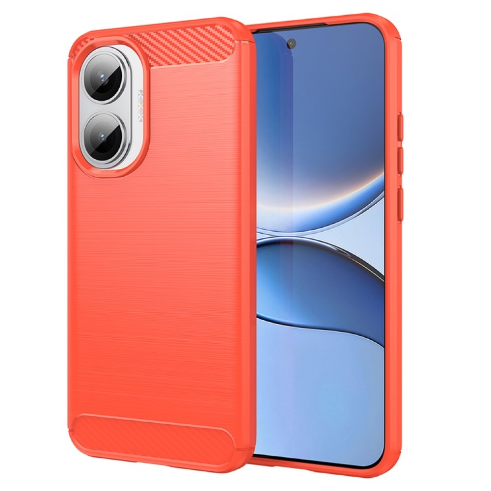 Szénálló zselés tok Xiaomi Poco F7 5G - piros