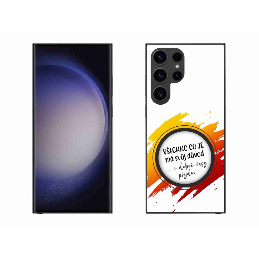 Gél borítás mmCase Samsung Galaxy S23 Ultra 5G - idézem 3 fehér háttér