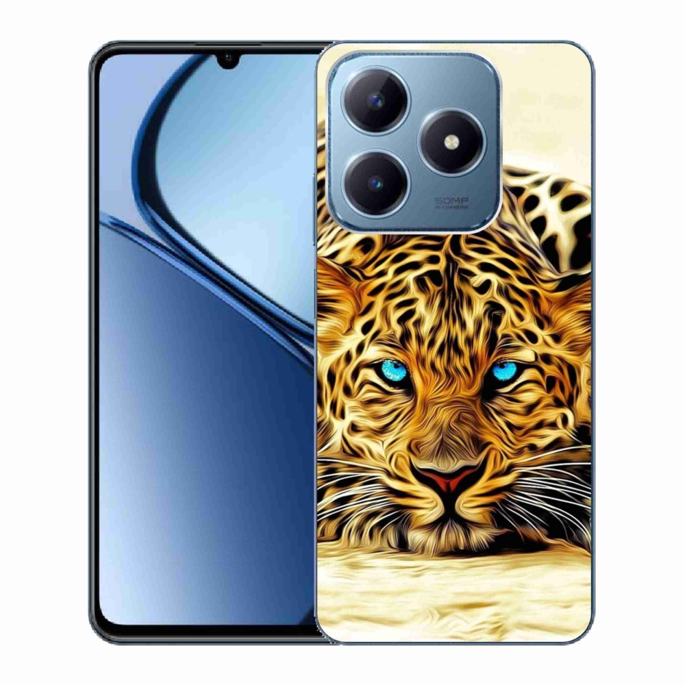 Zselés borító mmCase a Realme C63 készülékhez - rajzfilmtigris