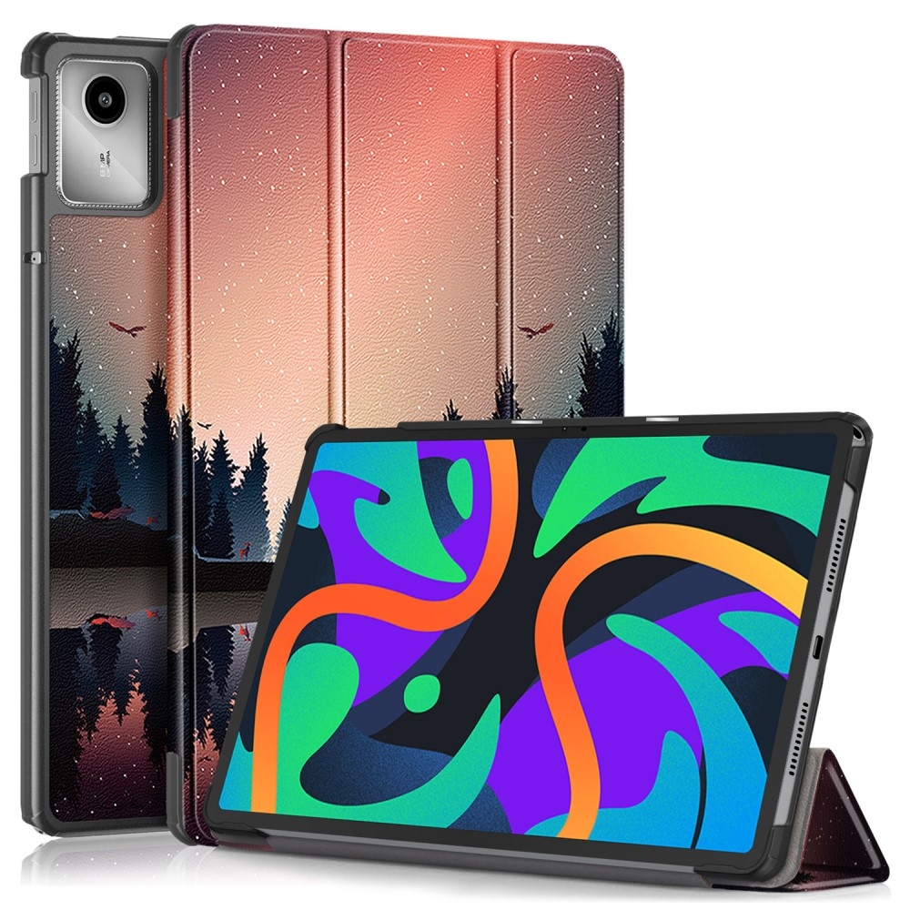 Patte intelligens záródó tok Lenovo Tab M11/Tab K11 - erdő