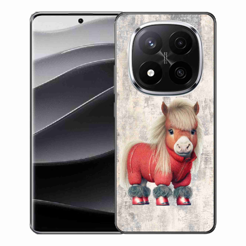 Gél borító mmCase a Xiaomi Redmi Note 14 Pro+ 5G - póni pulóverben