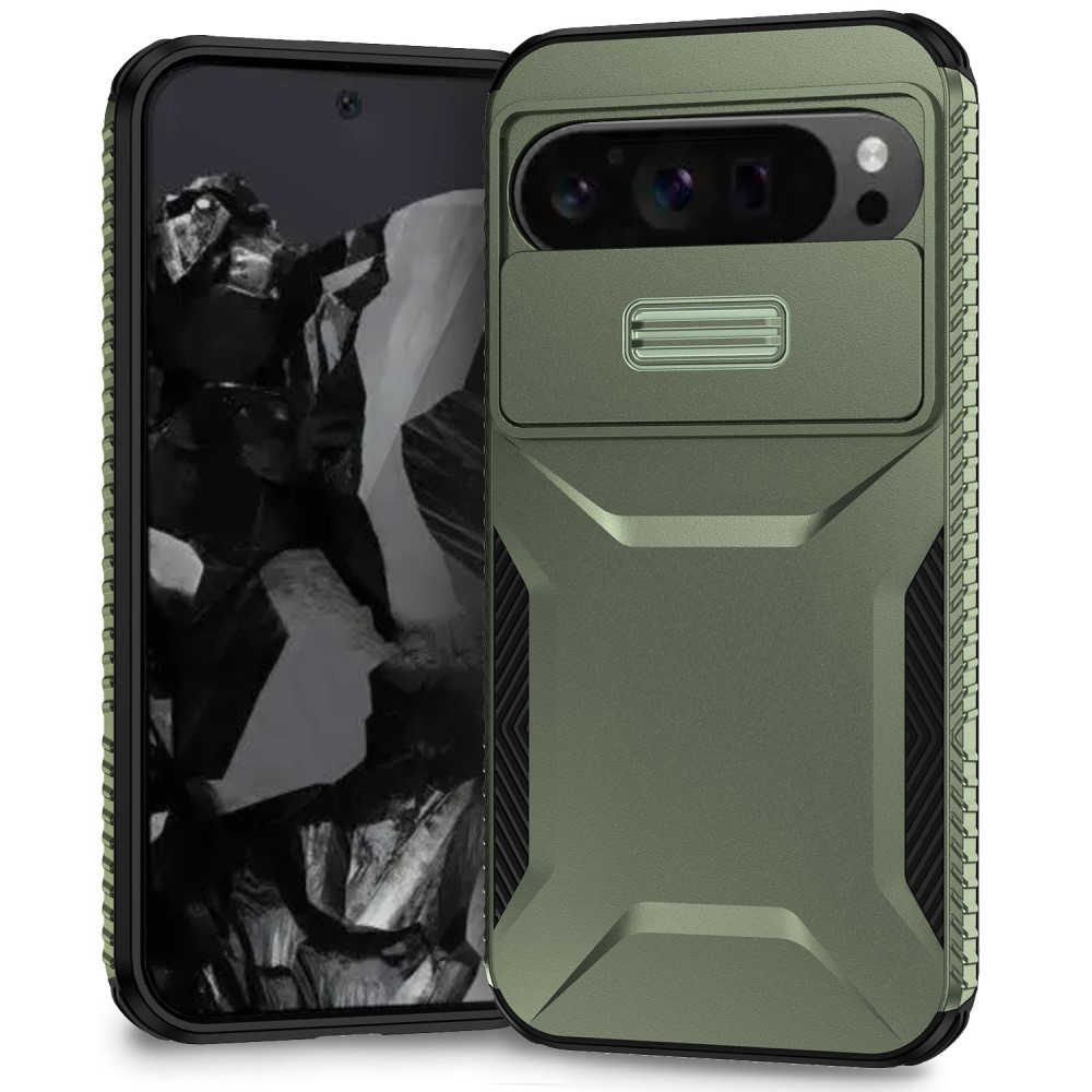 A Google Pixel 9 Pro XL fedél ellenálló borítása - zöld