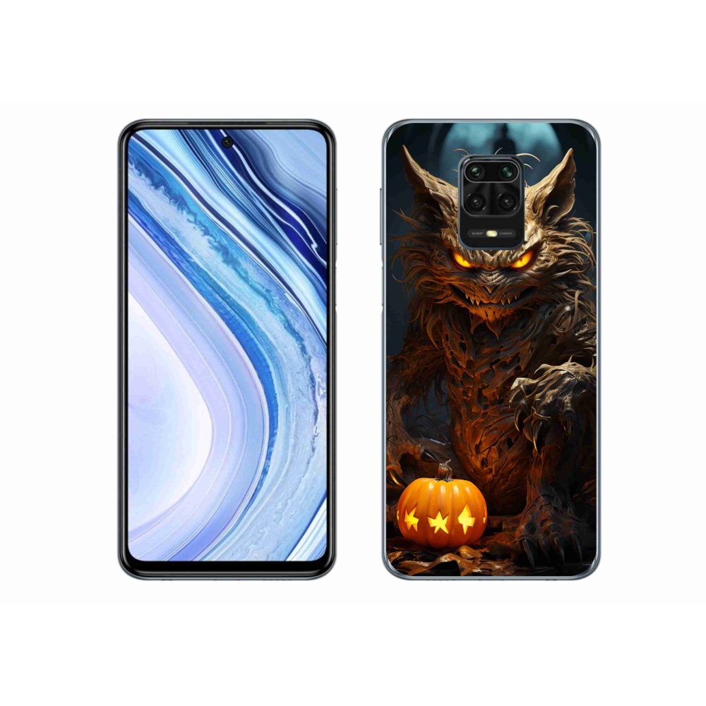 Gél borítás mmCase a Xiaomi Redmi Note 9S-hez - Halloween szörnyeteg