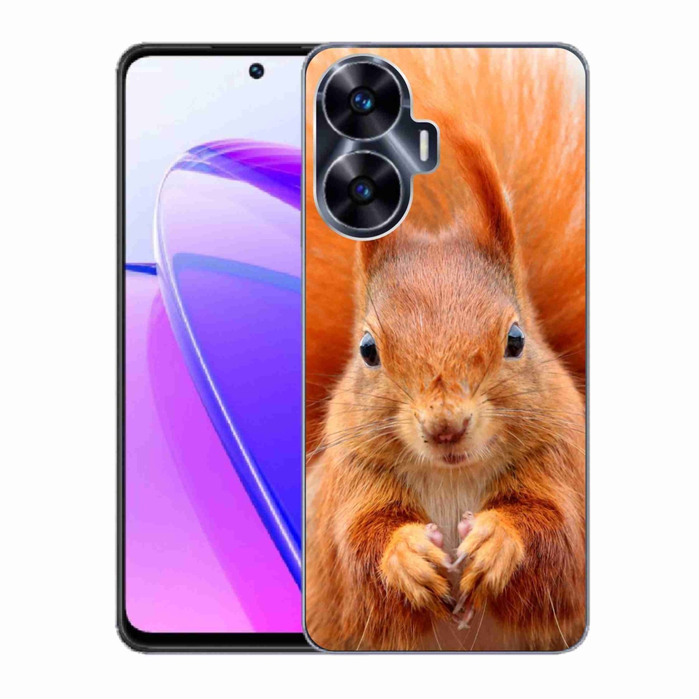 Zselés borítás mmCase a Realme C55 készülékhez - mókus