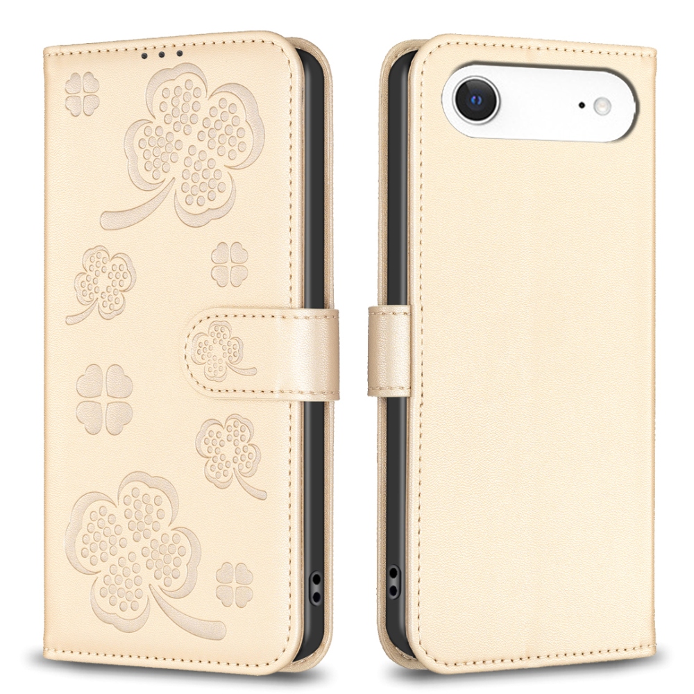 Clover könyvtáska iPhone 17 Air készülékhez - arany színben