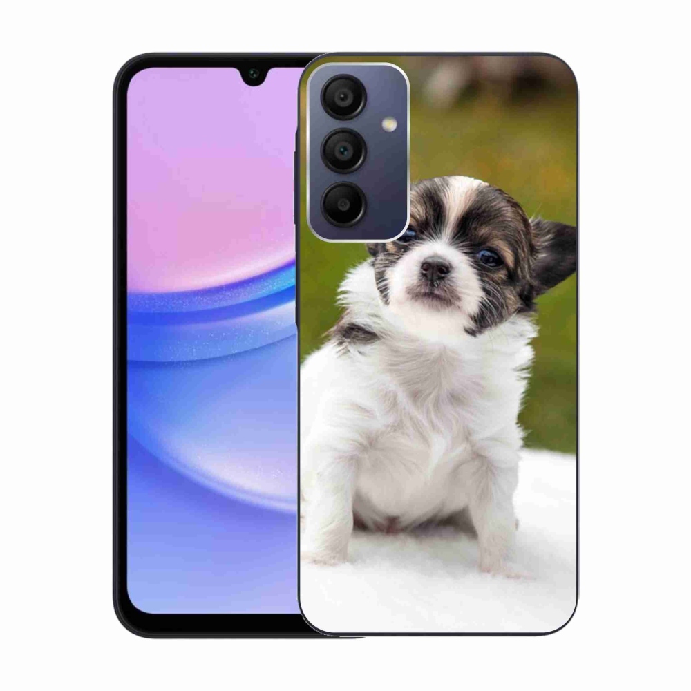 Gél tok mmCase a Samsung Galaxy A15 4G/5G készülékhez - chihuahua 4