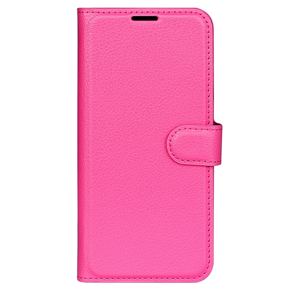 Litchi könyv tok a Xiaomi Redmi Note 12S-hez - rózsaszínű
