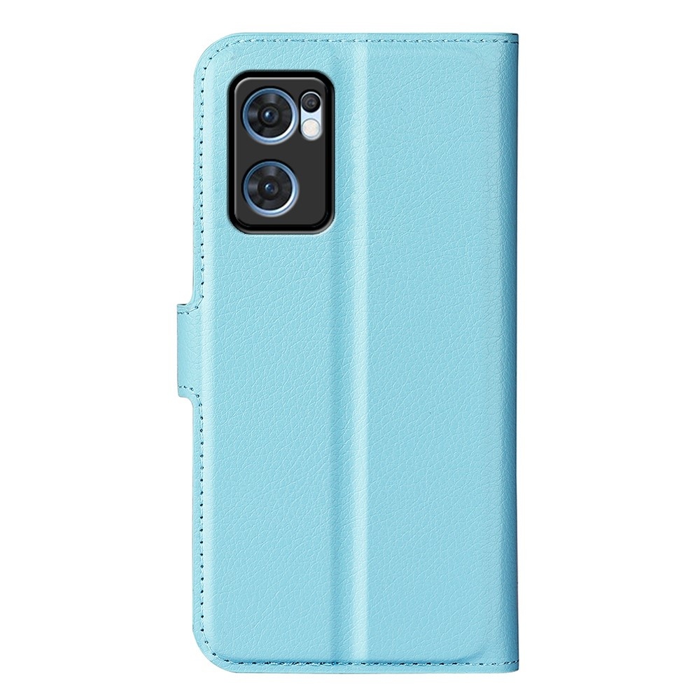 Litchi book tok Oppo Find X5 Lite készülékhez - kék
