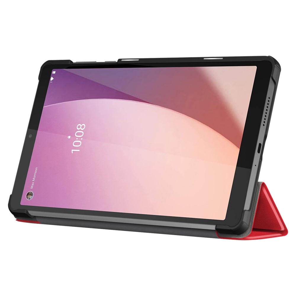 Állványra zárható tok Lenovo Tab M8 4. generációs (2024) - piros