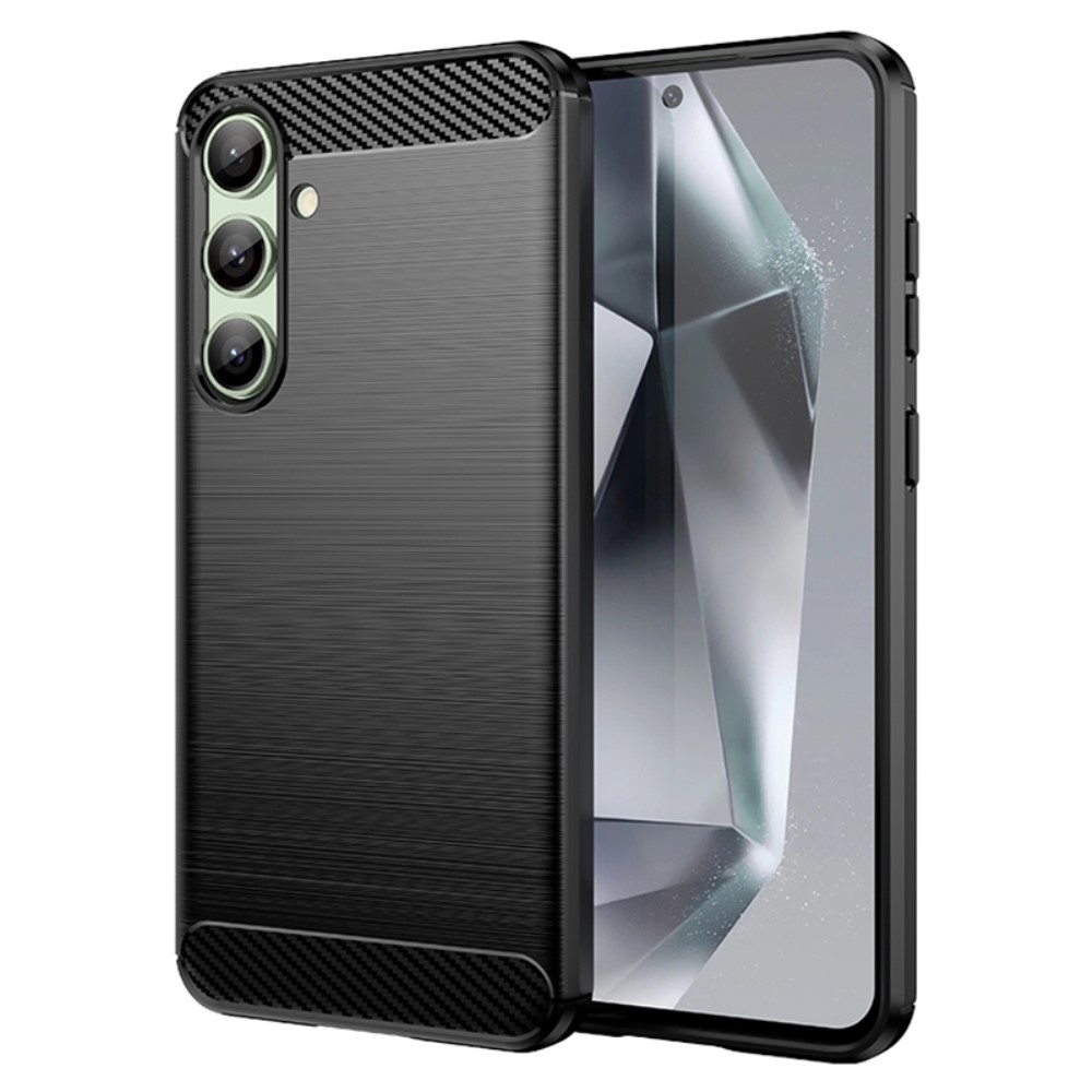 Szénálló zselés tok Samsung Galaxy S24 FE készülékhez - fekete