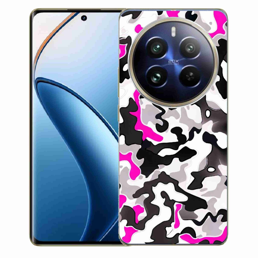 Gél borítás mmCase a Realme 12 Pro 5G/12 Pro+ 5G számára - álcázó mintázat 5