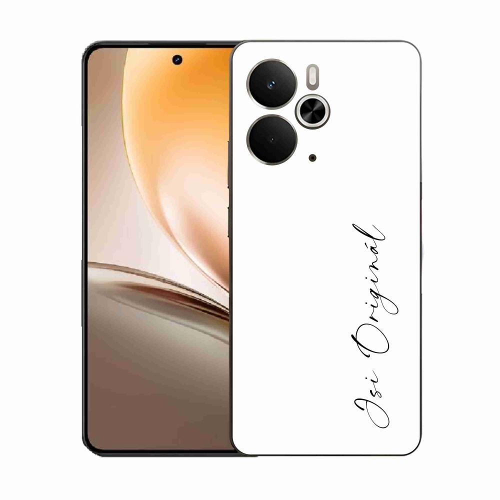 Gél borító mmCase a Realme 14 5G-n - te vagy az eredeti fehér háttér