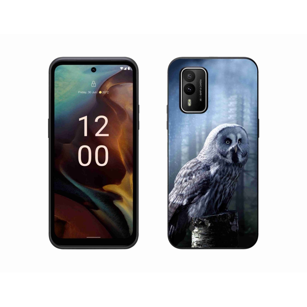 Zselés borítás mmCase a Nokia XR21 készülékhez - bagoly