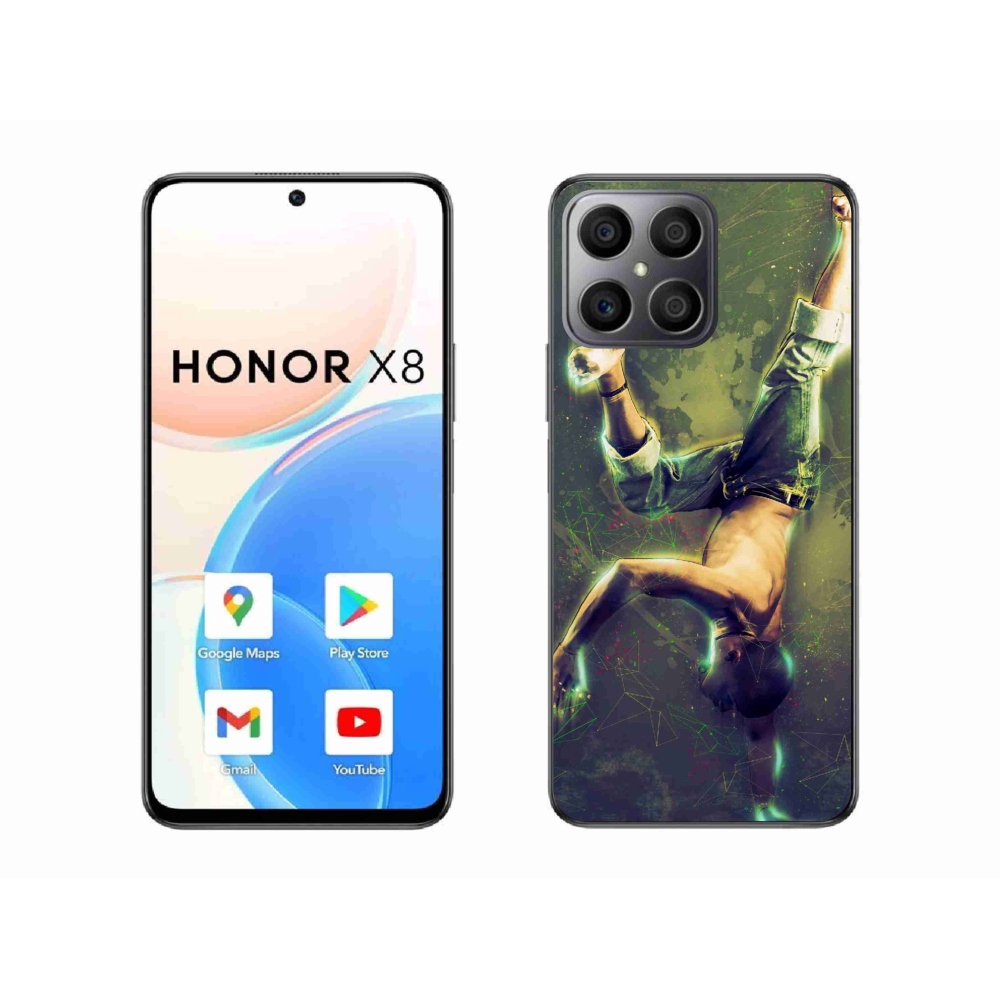 Gél borítás mmCase a Honor X8-hoz - breakdance