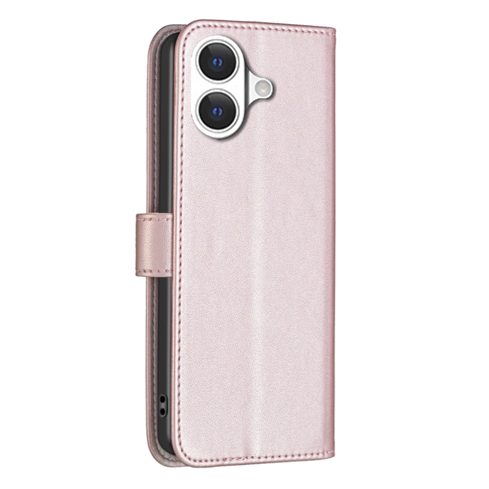 BNF könyvtáska iPhone 17 készülékhez - rózsaarany