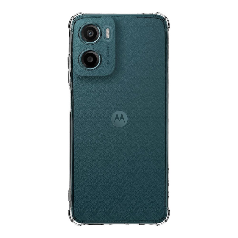 Taktikai TPU Plyo borítás a Motorola G05/E15-hez Átlátszó