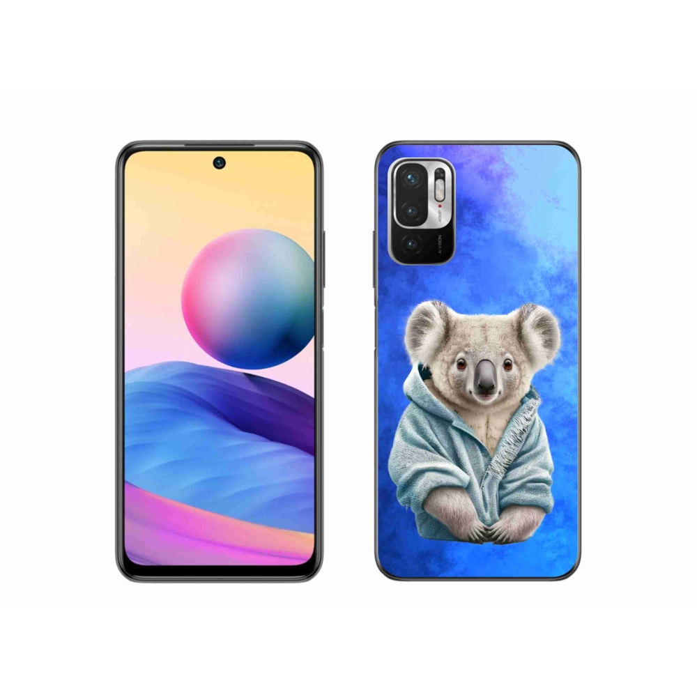 Gél borítás mmCase a Xiaomi Redmi Note 10 5G-hez - koala pulóverben