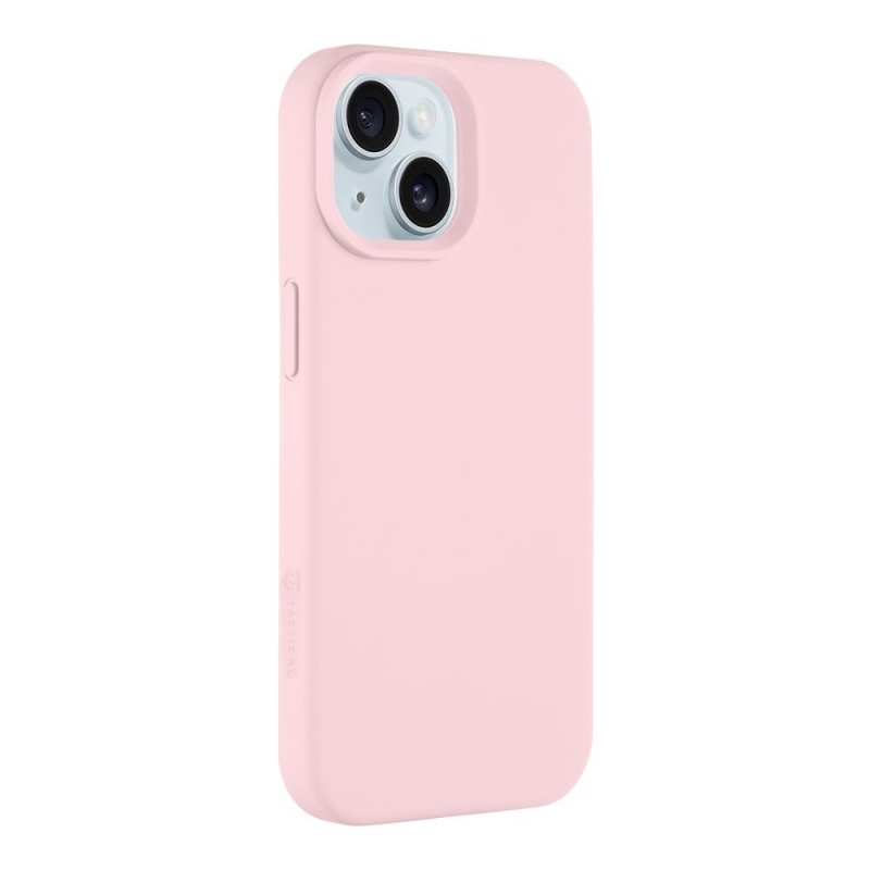 Taktikai MagForce bársony Smoothie borító Apple iPhone 15 rózsaszín párduchoz