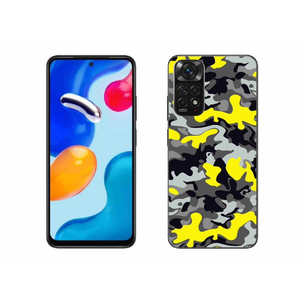 Gél borítás mmCase a Xiaomi Redmi Note 11 4G-hez - terepszínű minta 6