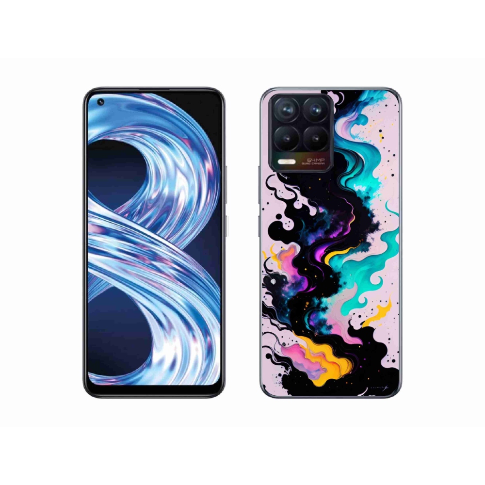 Gél borítás mmCase a Realme 8 Pro számára - absztrakt motívum 4