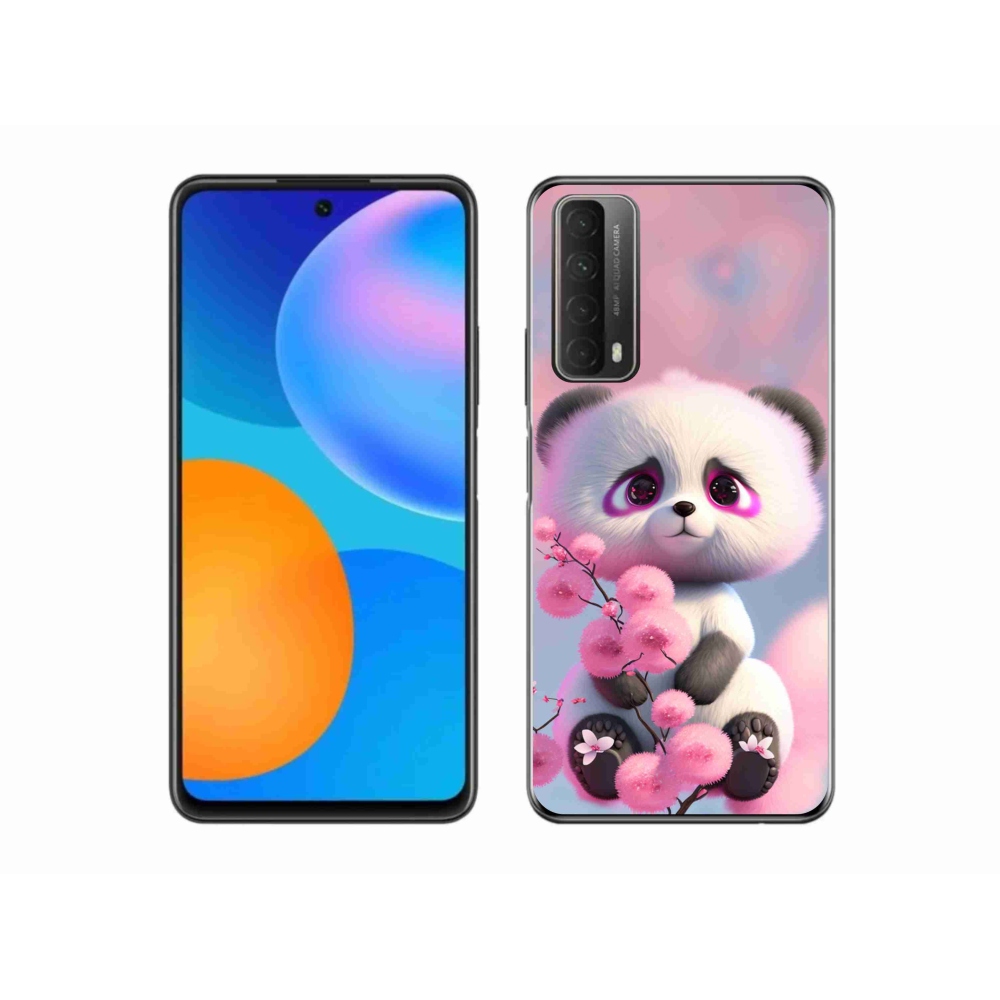 Zselés borítás mmCase a Huawei P Smart (2021) - aranyos panda 1