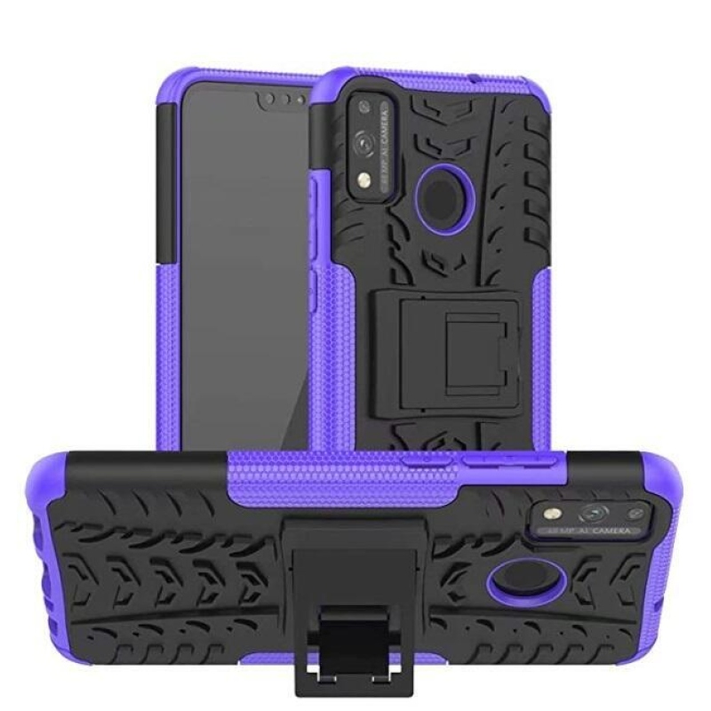 Defend tartós hibrid borító a Honor 9X Lite készülékhez - lila