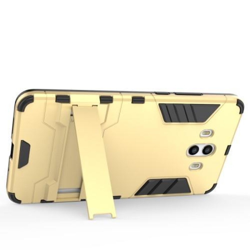 Defender tartós tok állvánnyal Huawei Mate 10 készülékhez - szürkéskék