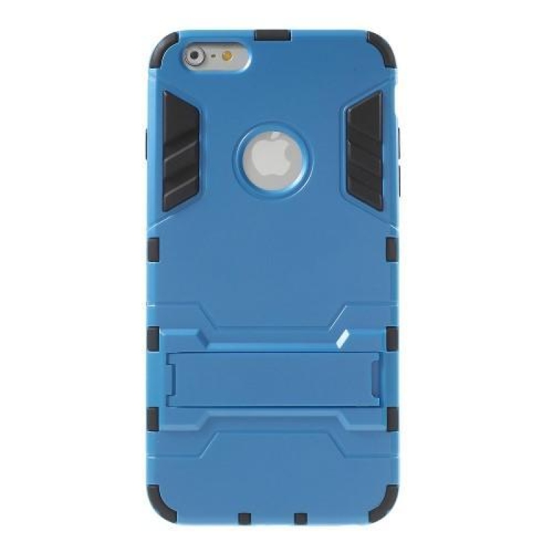 Defender tartós tok állvánnyal iPhone 6s Plus és 6 Plus készülékhez - kék