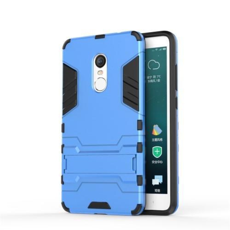 Defender tartós tok állvánnyal a Xiaomi Redmi Note 4X-hez - kék