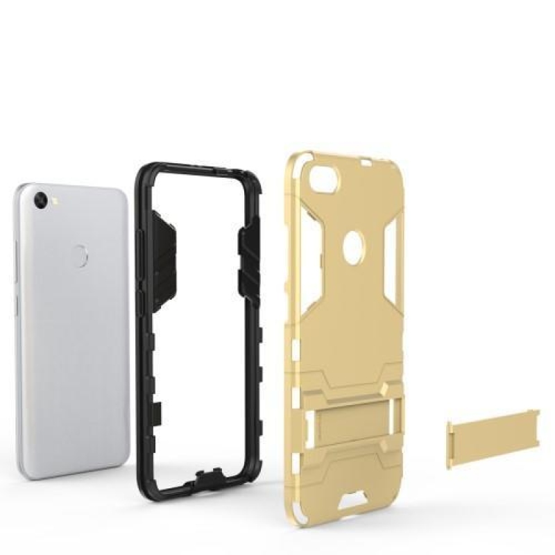 Defender tartós tok állvánnyal Xiaomi Redmi Note 5A Prime készülékhez - szürke