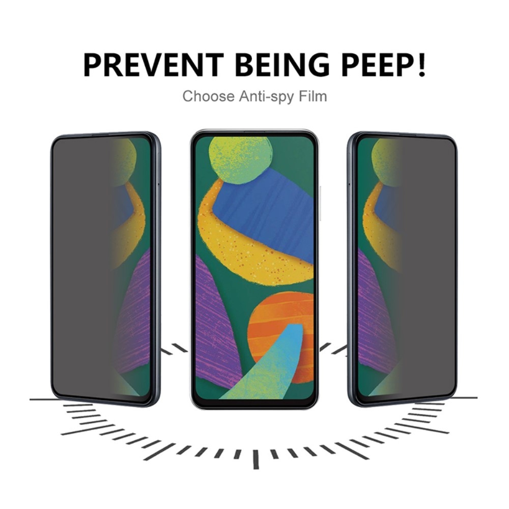 Anti Spy teljes képernyő edzett üveg a Samsung Galaxy S25 Edge-nél