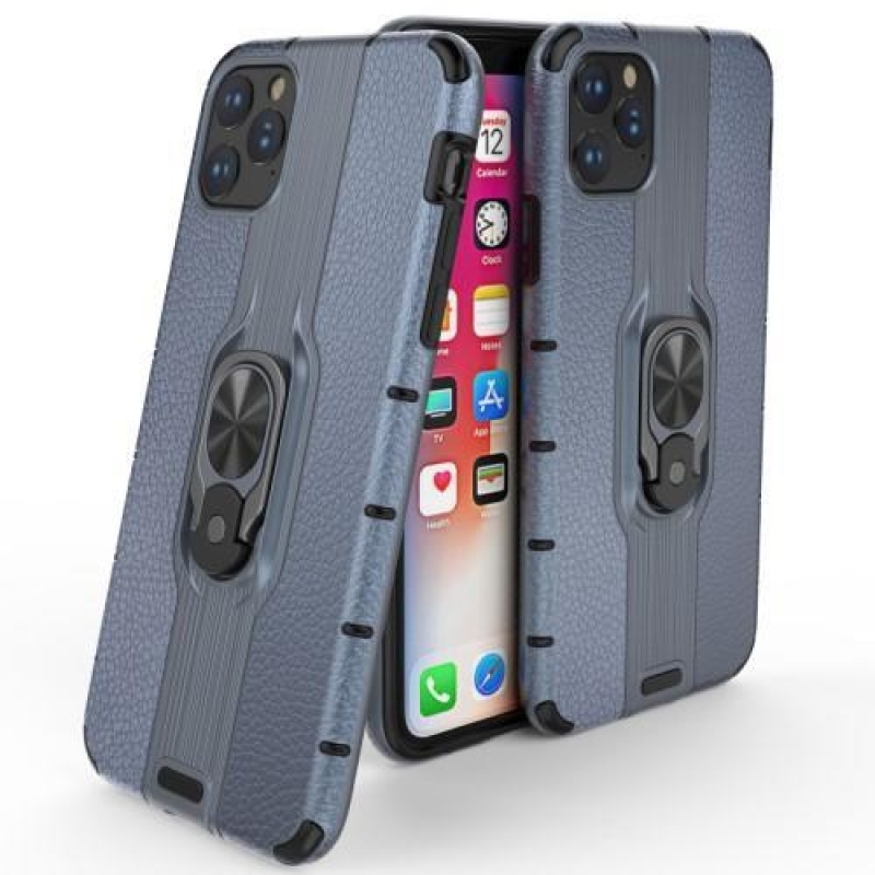 Levehető hibrid tartós borítás Apple iPhone 11 Pro Max 6.5 (2019) készülékhez - kék