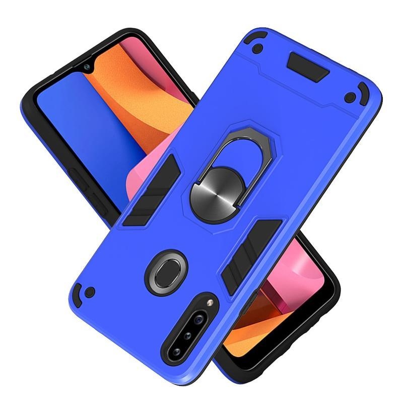 Levehető tartós hibrid tok Samsung Galaxy A20s készülékhez - világoskék színben