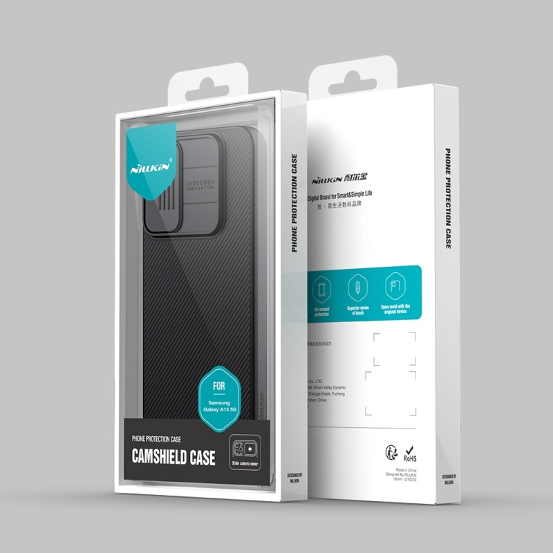 Nillkin CamShield hátlap Samsung Galaxy A15 5G fekete