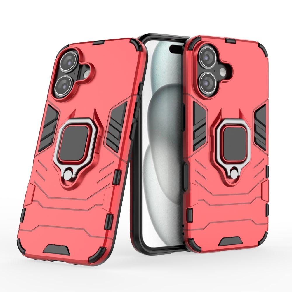 Guardy tartós borító iPhone 16 készülékhez - piros