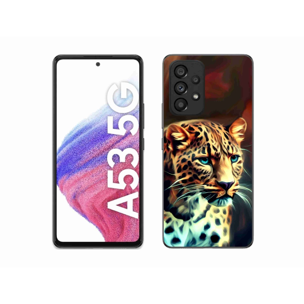 Zselés borítás mmCase Samsung Galaxy A53 5G - leopárd