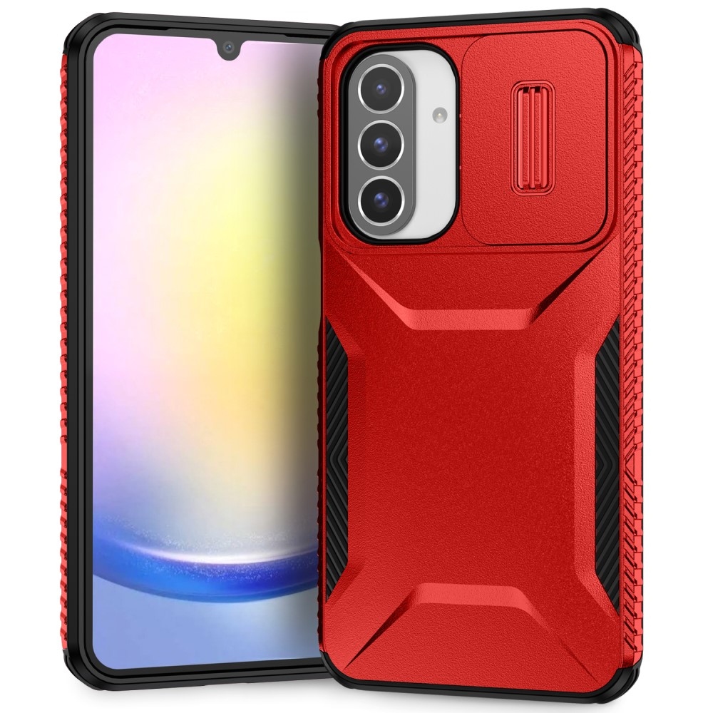 Csúszásálló, tartós borító Samsung Galaxy A26 5G készülékhez - piros