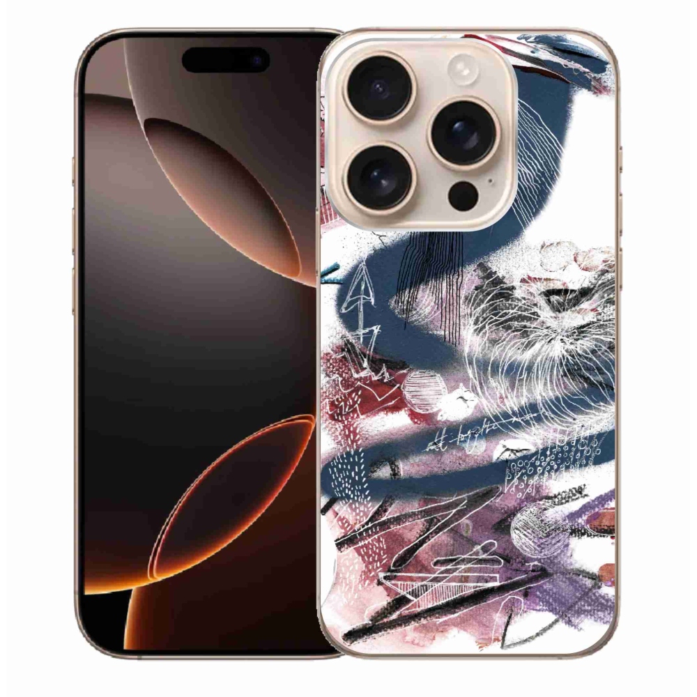 Gél borítás mmCase iPhone 16 Pro Max készülékhez - absztrakt motívum 28
