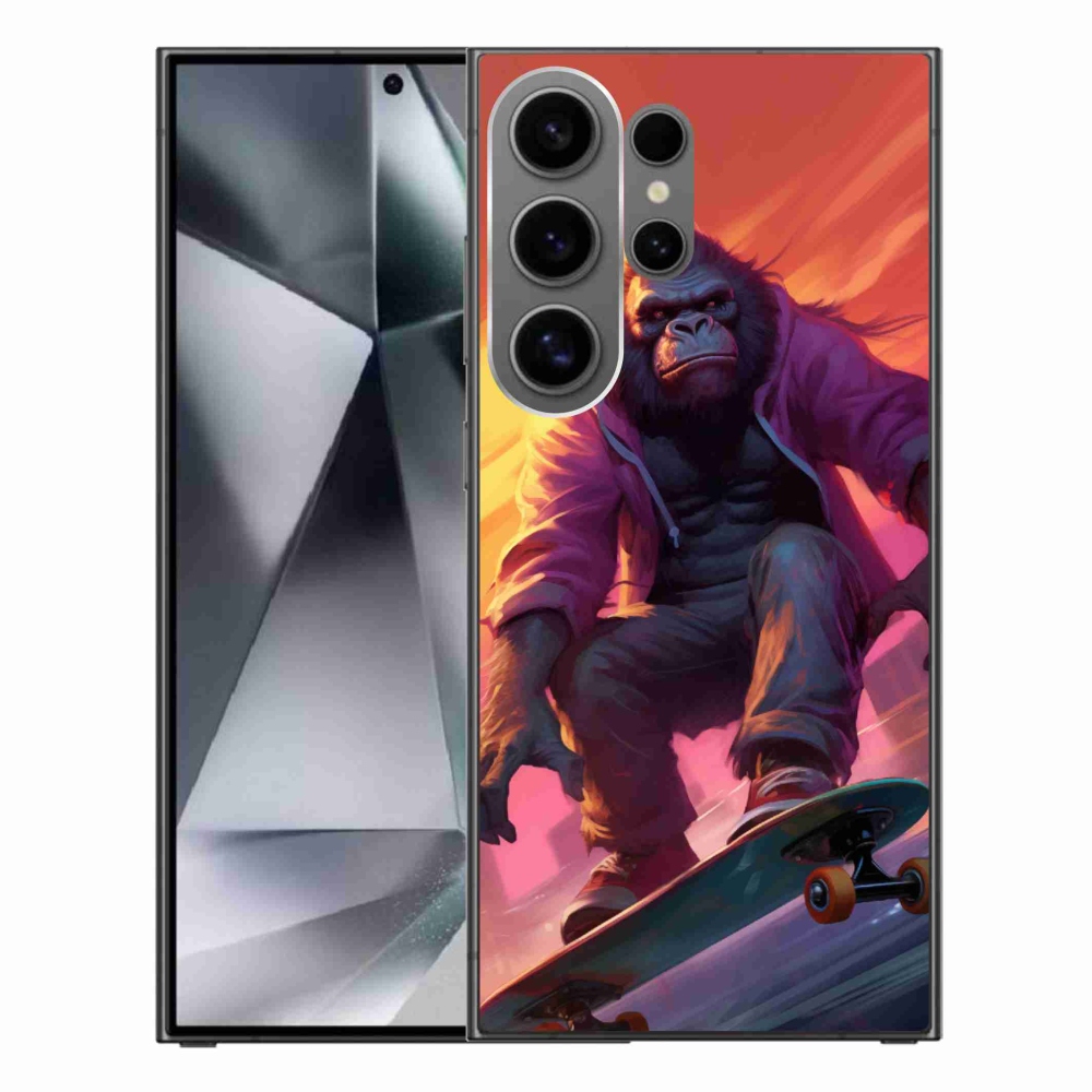 Zselés borítás mmCase Samsung Galaxy S24 Ultra - gorilla gördeszkán