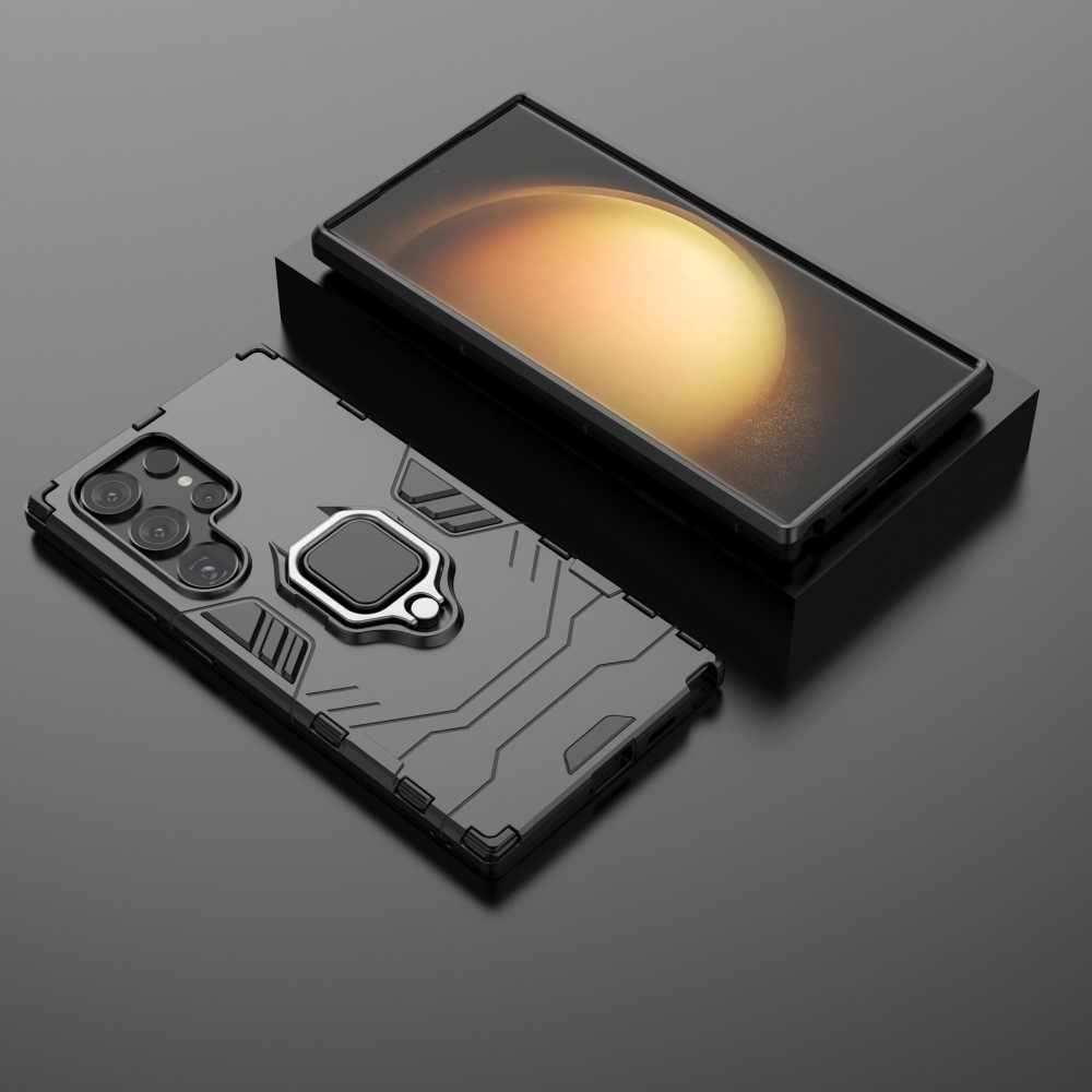 Guardy tartós borító Samsung Galaxy S24 Ultra készülékhez - fekete
