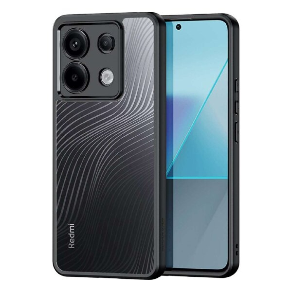 DUX Aimo zselés tok rögzített hátlappal Xiaomi Redmi Note 13 Pro 5G/Poco X6 5G - fekete