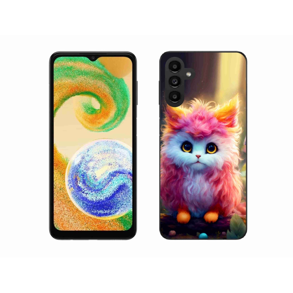 Gél borítás mmCase Samsung Galaxy A04s (164.7x76.7x9.1mm) - aranyos cica 5