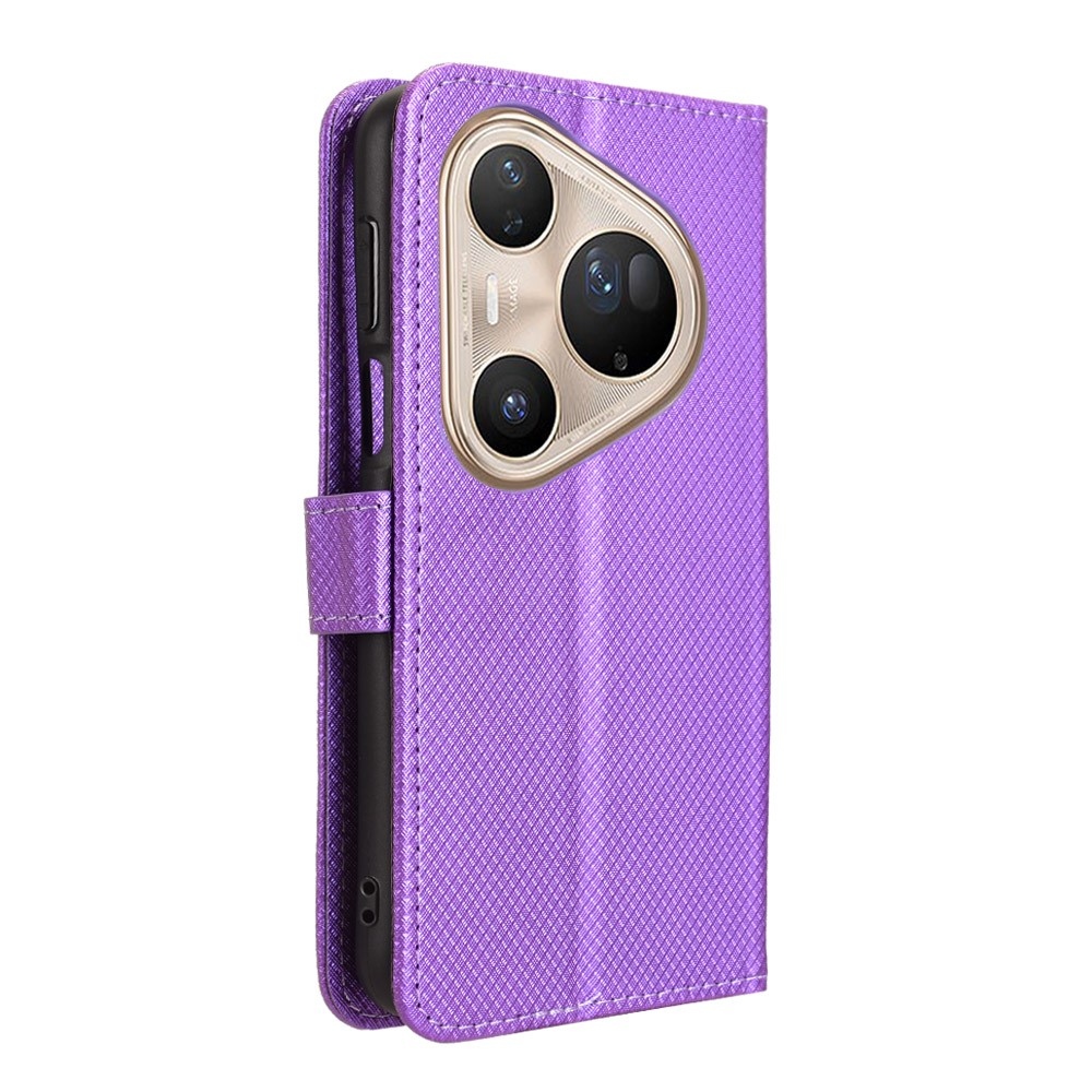 Gyémánt mintás tok Huawei Pura 80 Pro készülékhez - lila