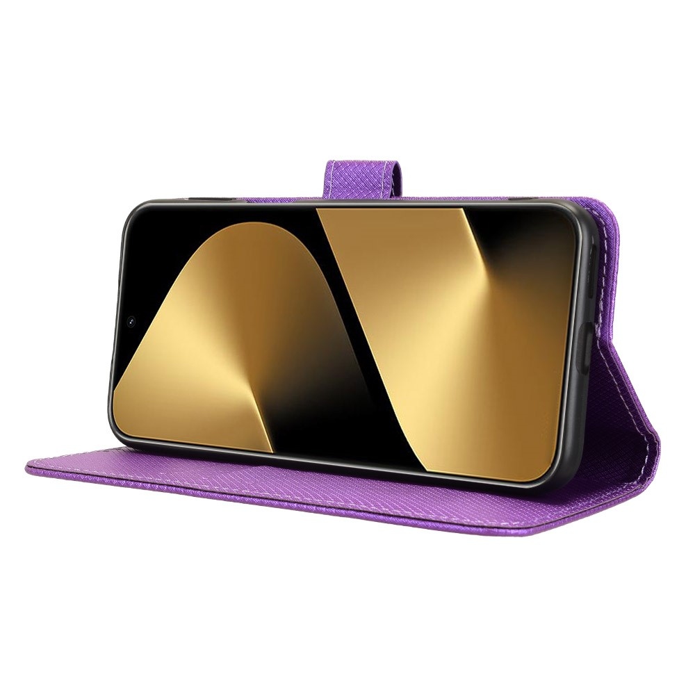 Gyémánt mintás tok Huawei Pura 80 Pro készülékhez - lila