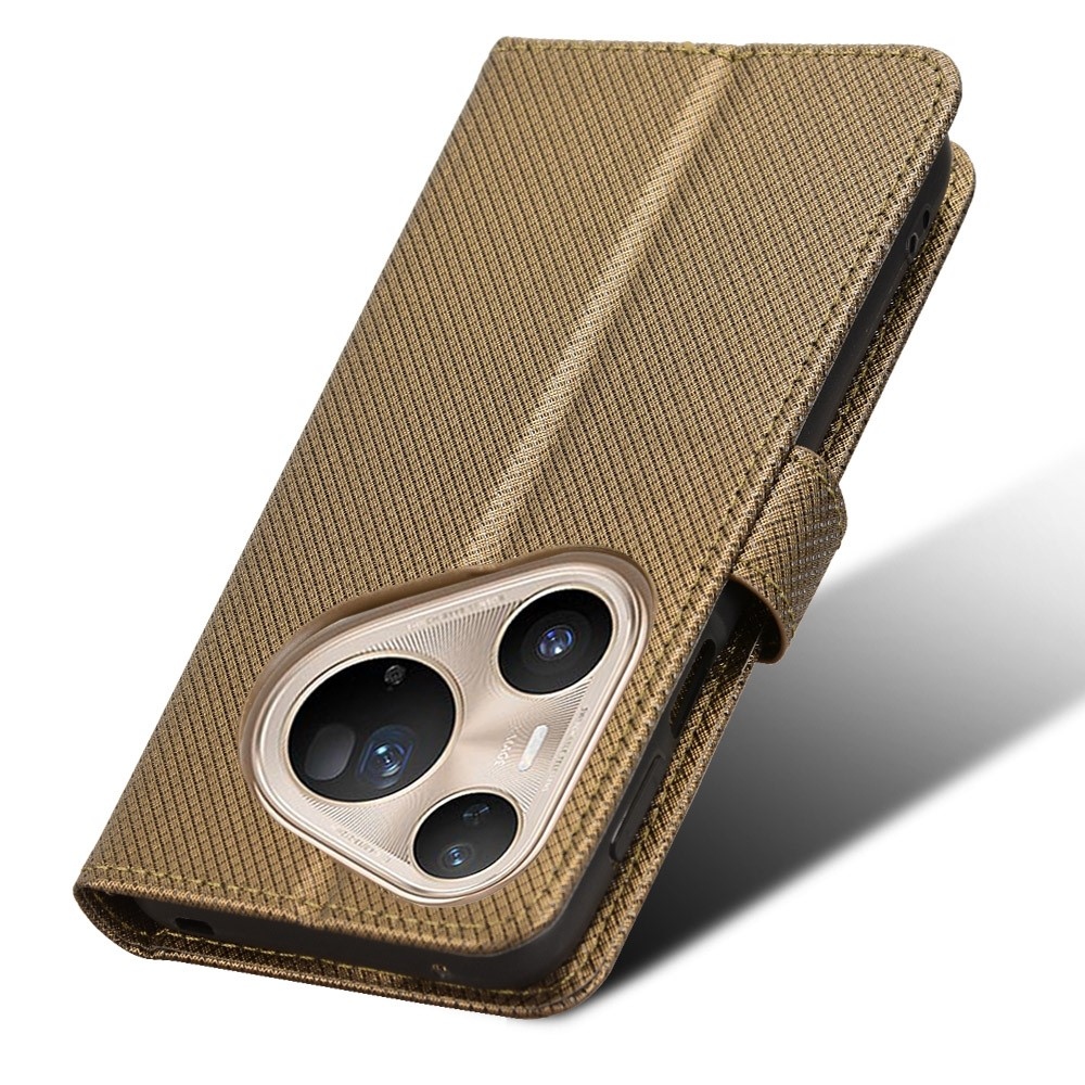 Gyémánt mintás tok Huawei Pura 80 Pro készülékhez - barna