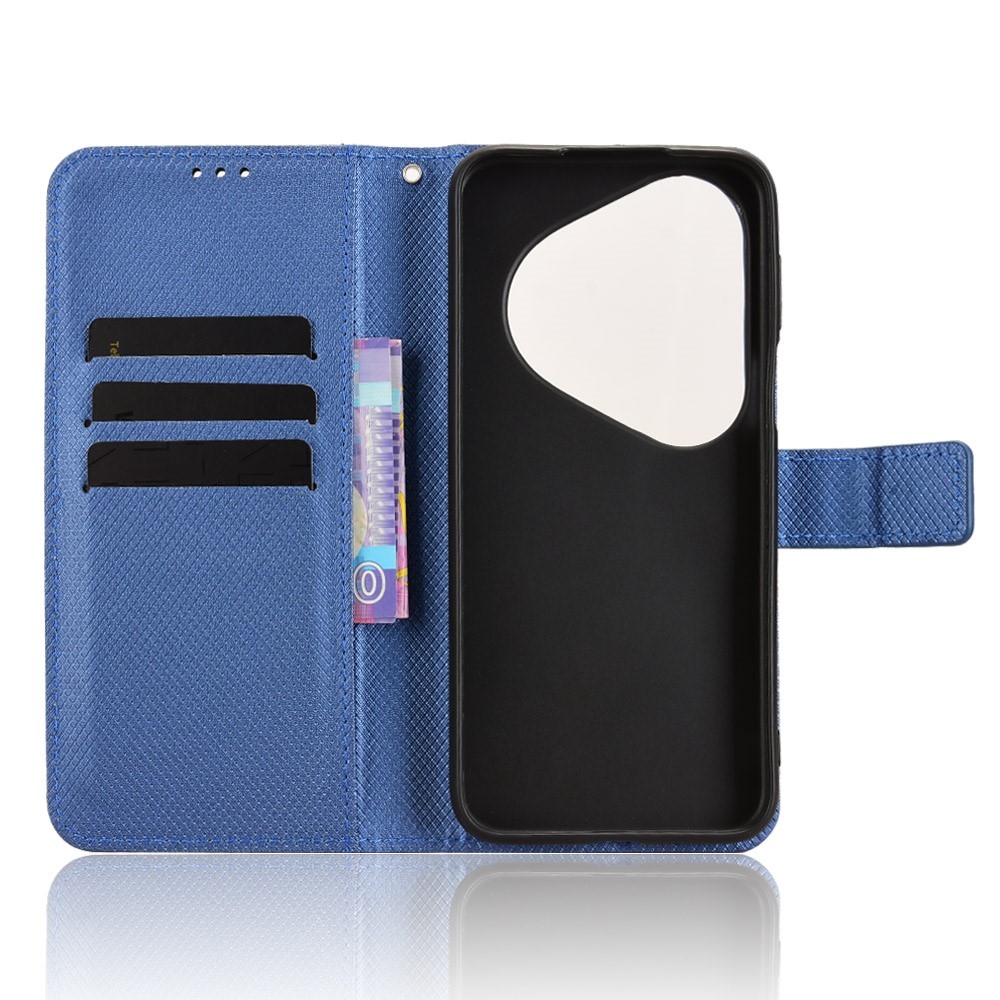 Gyémánt mintás tok Huawei Pura 80 Pro készülékhez - kék