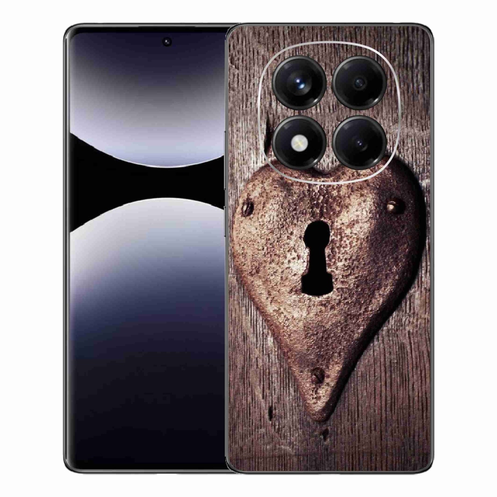 Gél borítás mmCase a Xiaomi Redmi Note 14 Pro-hoz - szív alakú zár