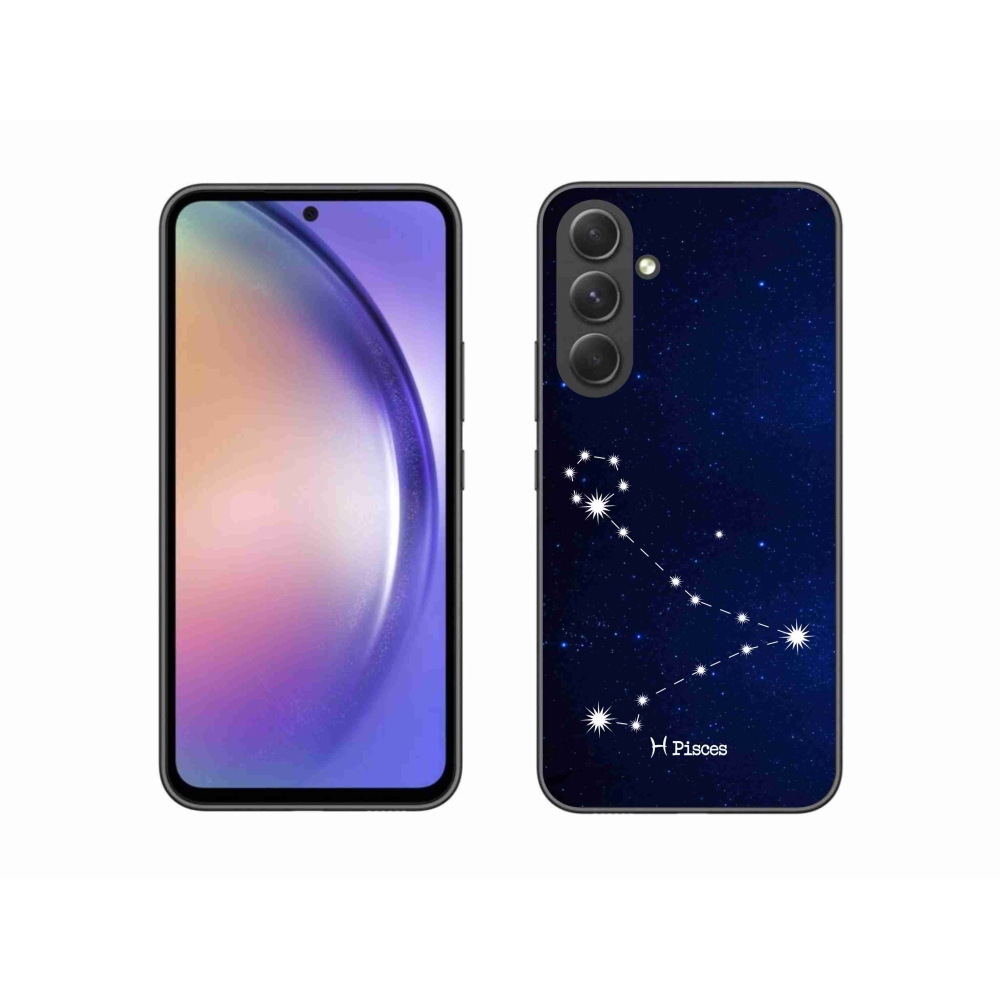 Gél borítás mmCase Samsung Galaxy A54 5G - csillagkép Halakhoz