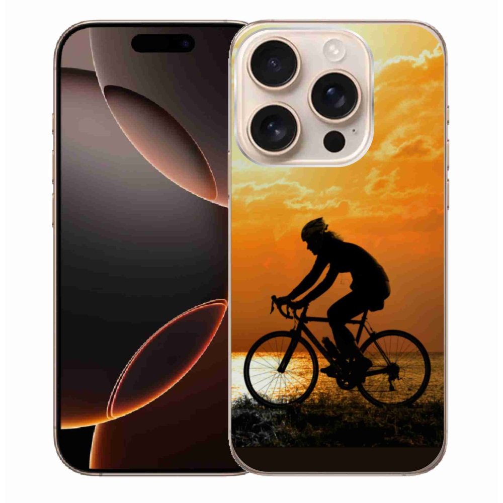 Gélburkolat mmCase iPhone 16 Pro Max készülékhez - Kerékpározás