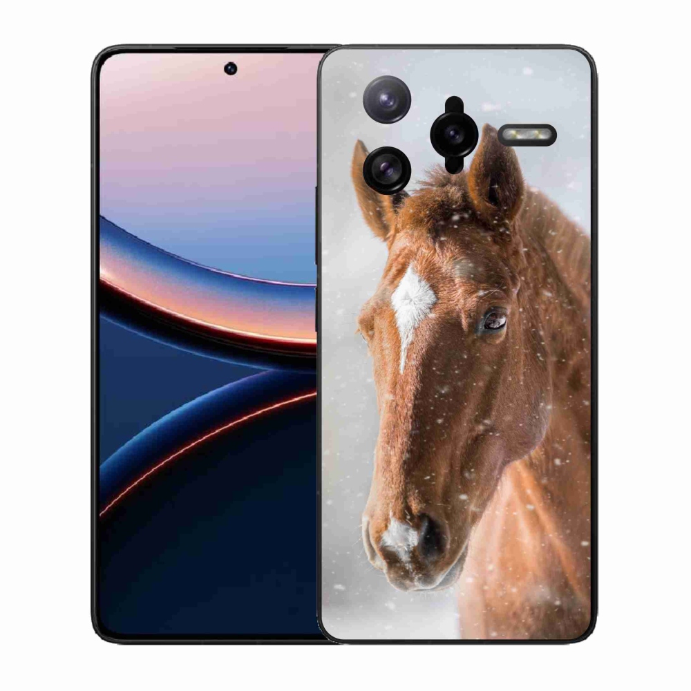 Gél borítás mmCase a Xiaomi Poco F7 Ultra számára - barna ló 2